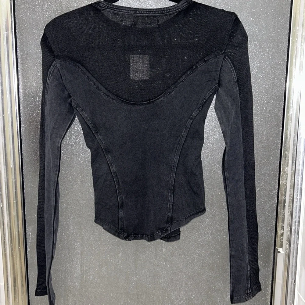 Free people we the free the moment most long sleeve tee